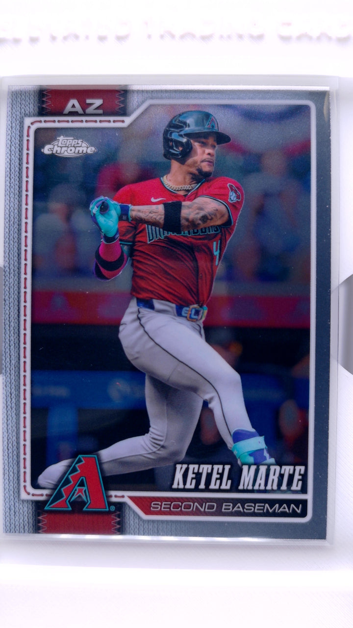 2026 Topps Chrome Baseball Ketel Marte #99 — Front
