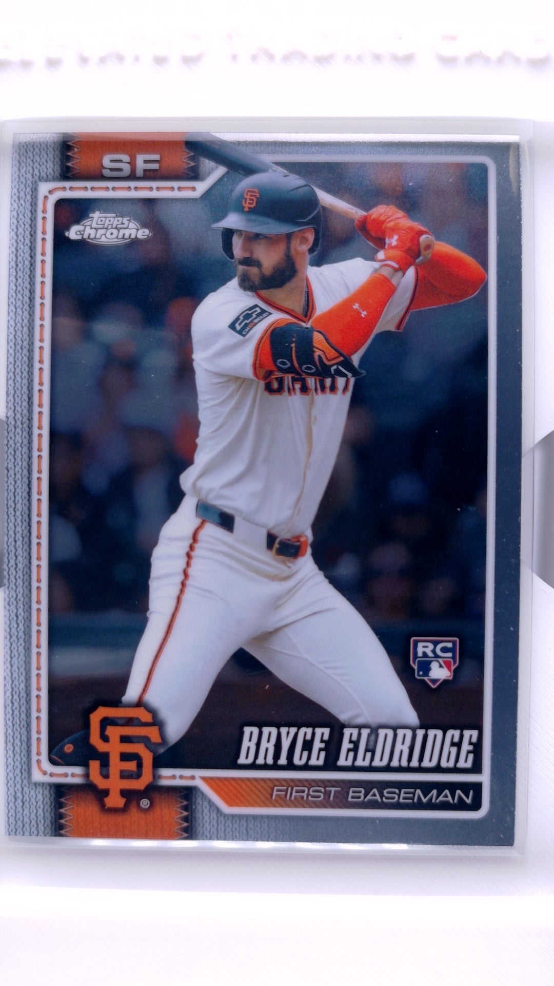 #254 Bryce Eldridge Rookie - front