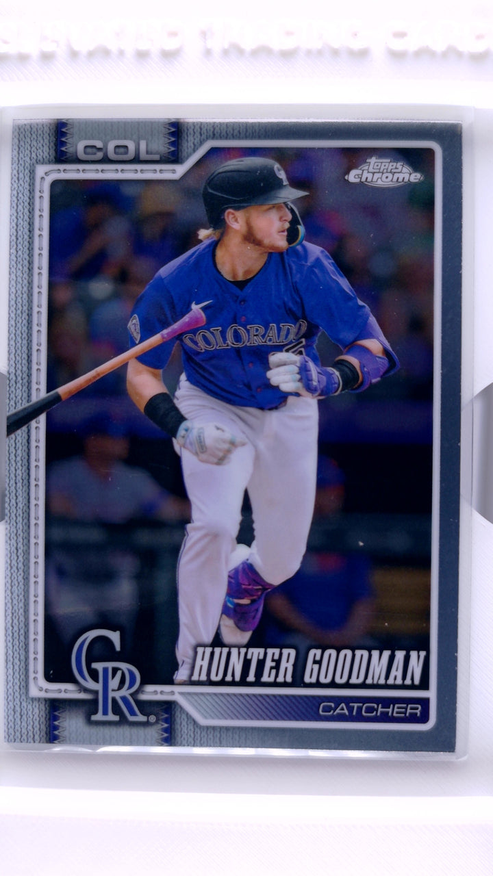 2026 Topps Chrome Baseball Hunter Goodman #207 — Front