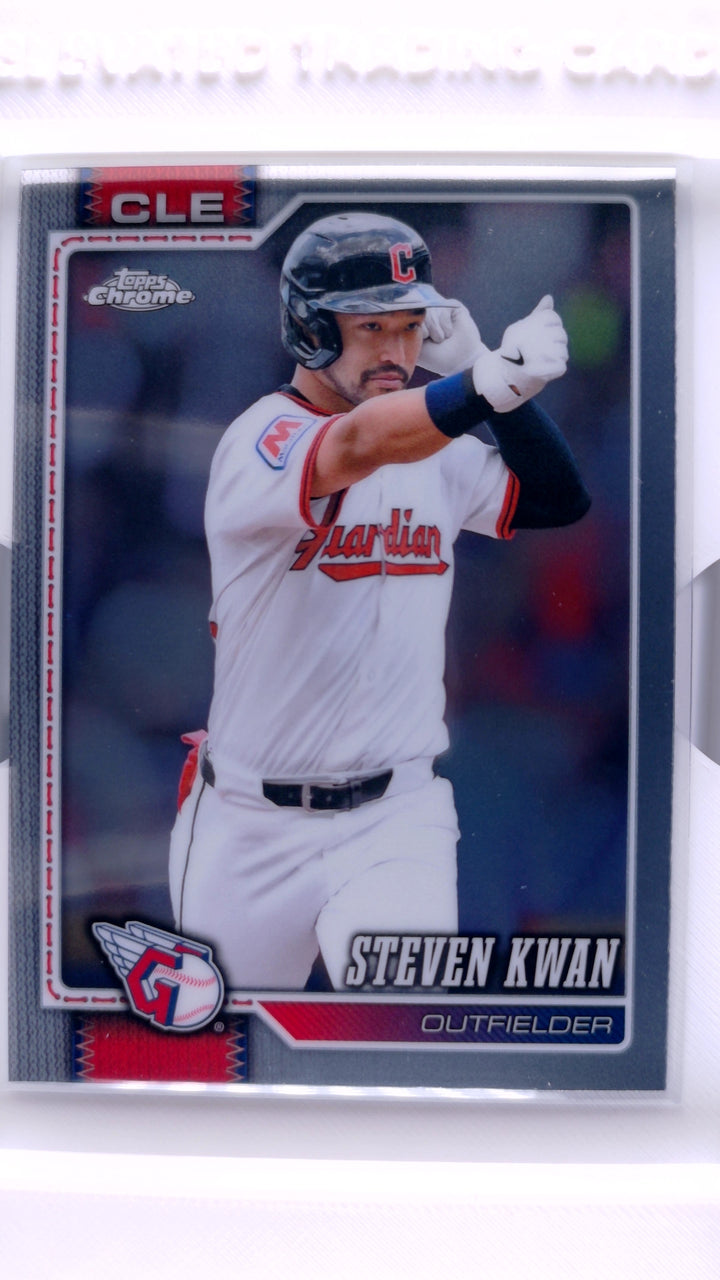 2026 Topps Chrome Baseball Steven Kwan #170 — Front