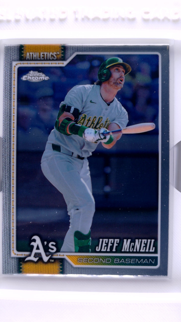 2026 Topps Chrome Baseball Jeff McNeil #164 — Front