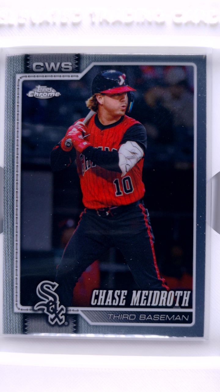 2026 Topps Chrome Baseball Chase Meidroth #98 — Front