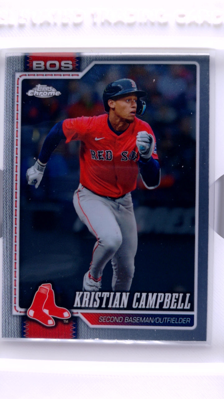 2026 Topps Chrome Baseball Kristian Campbell #282 — Front