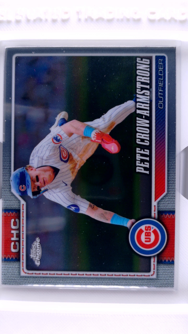 2026 Topps Chrome Baseball Pete Crow-Armstrong #45 — Front