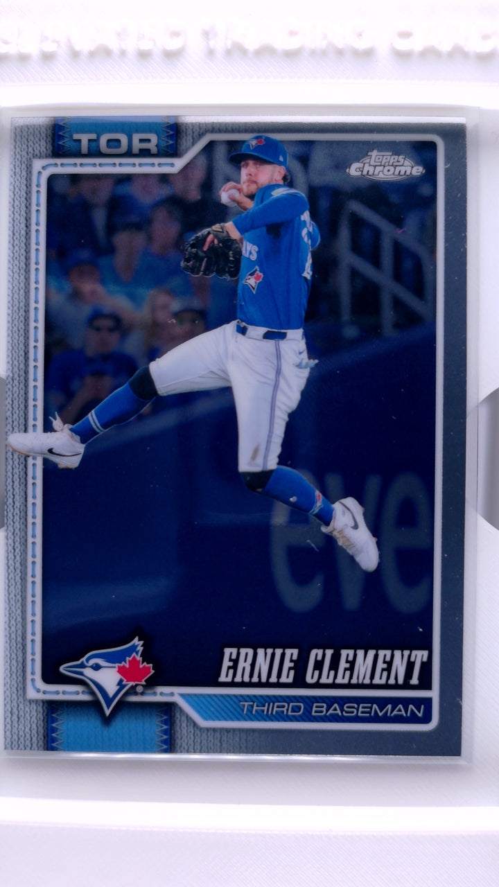 2026 Topps Chrome Baseball Ernie Clement #106 — Front