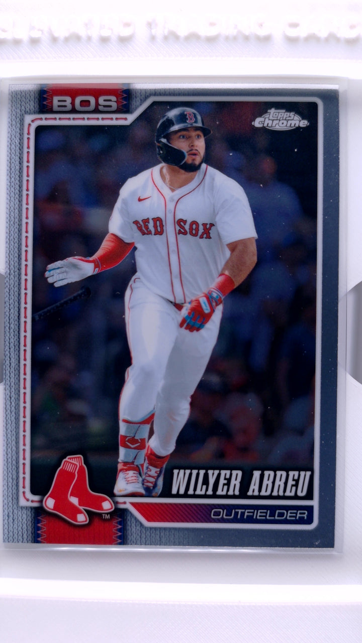 2026 Topps Chrome Baseball Wilyer Abreu #165 — Front