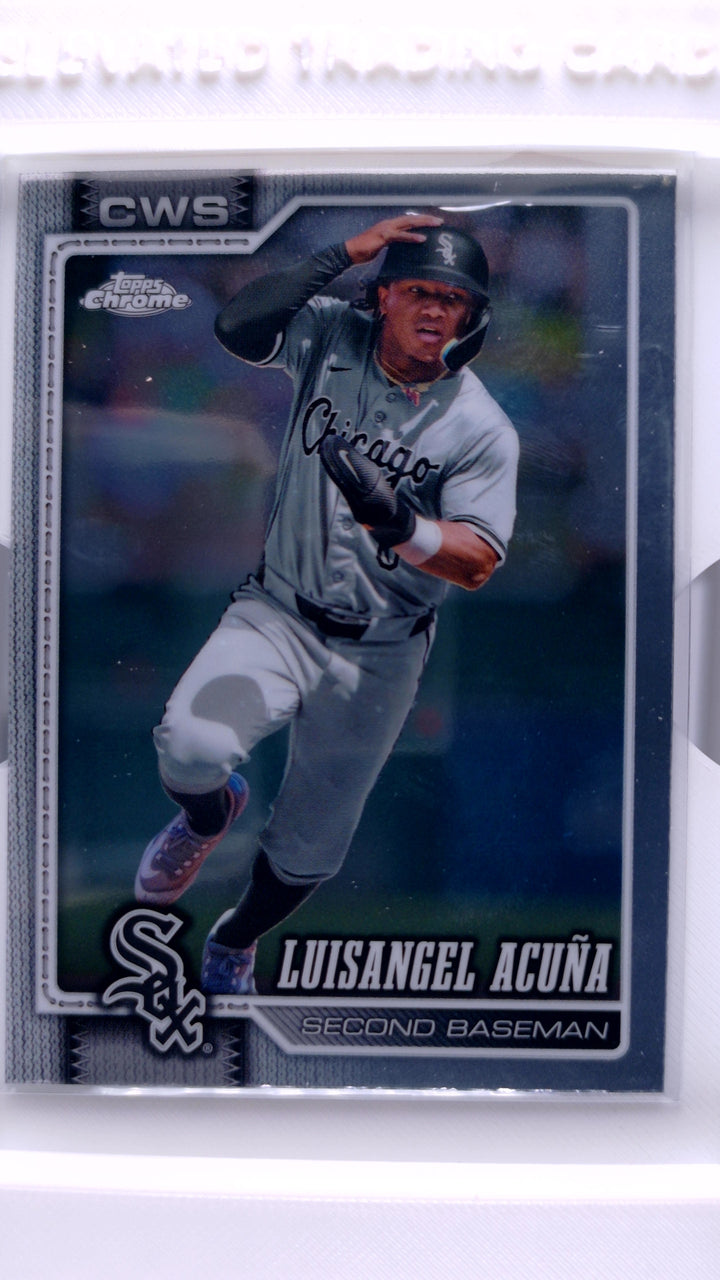 2026 Topps Chrome Baseball Luisangel Acuña #33 — Front