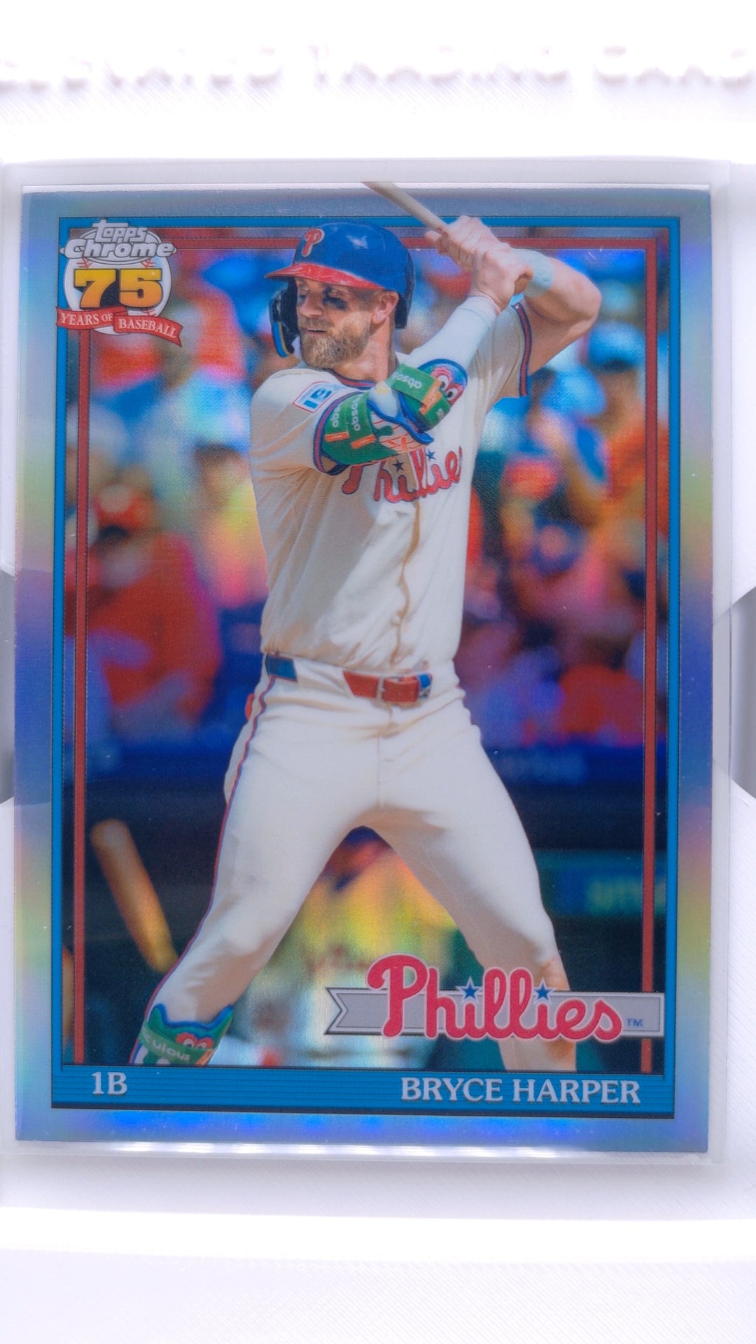 #91CB-3 Bryce Harper 1991 Topps Baseball - front