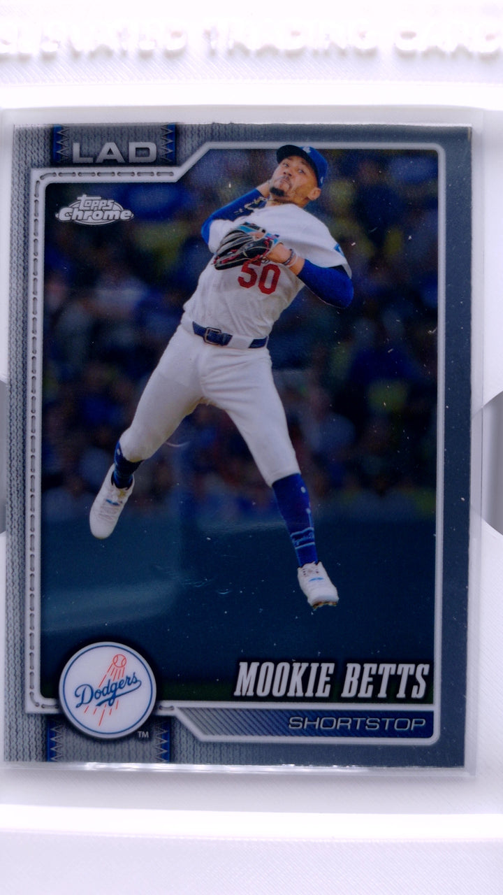 2026 Topps Chrome Baseball Mookie Betts #268 — Front