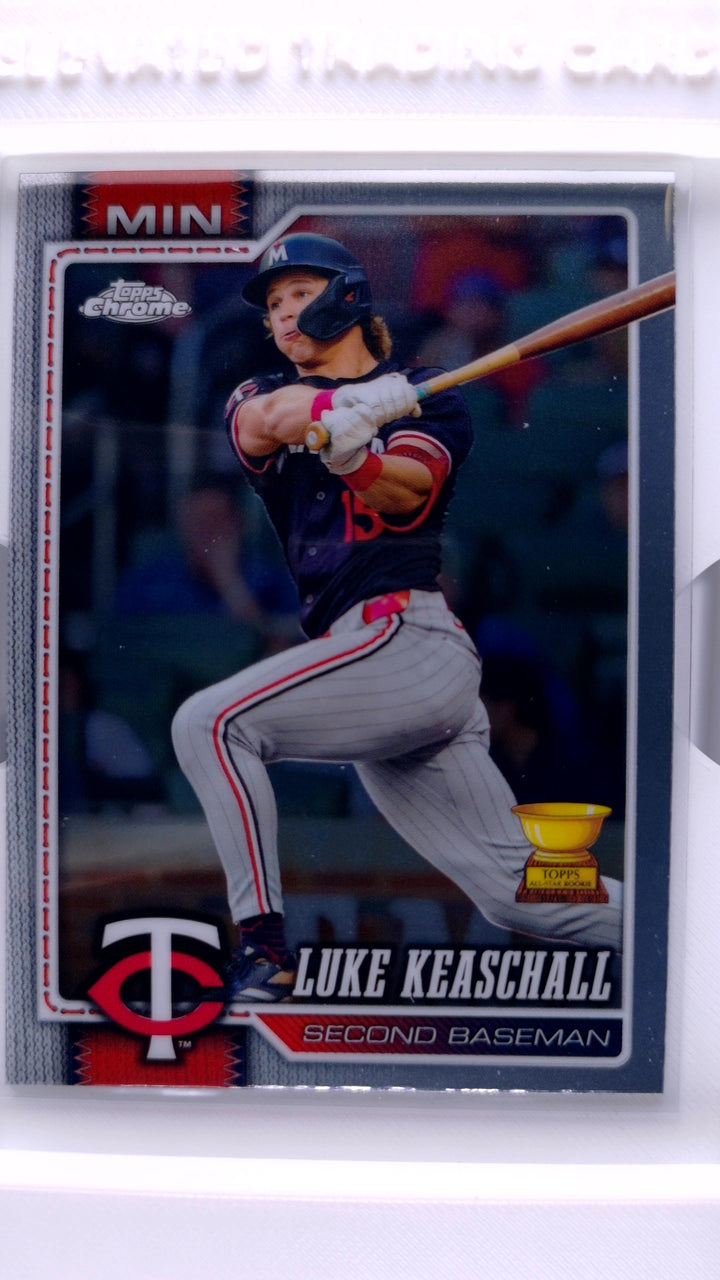 2026 Topps Chrome Baseball Luke Keaschall #220 — Front