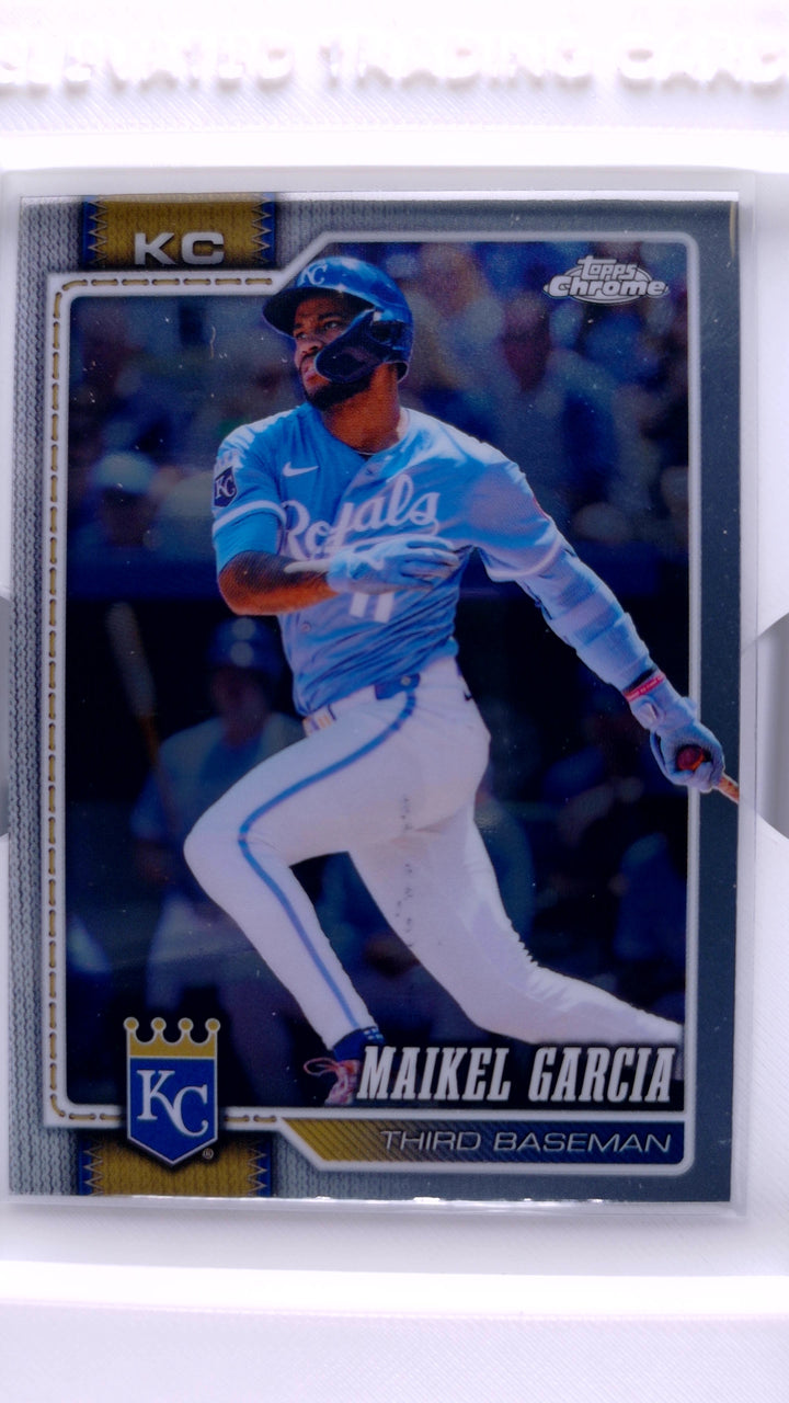2026 Topps Chrome Baseball Maikel Garcia #84 — Front