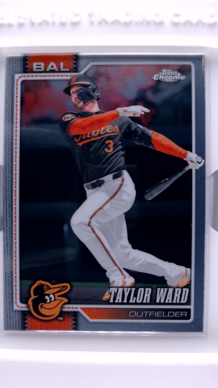 2026 Topps Chrome Baseball Taylor Ward #120 — Front