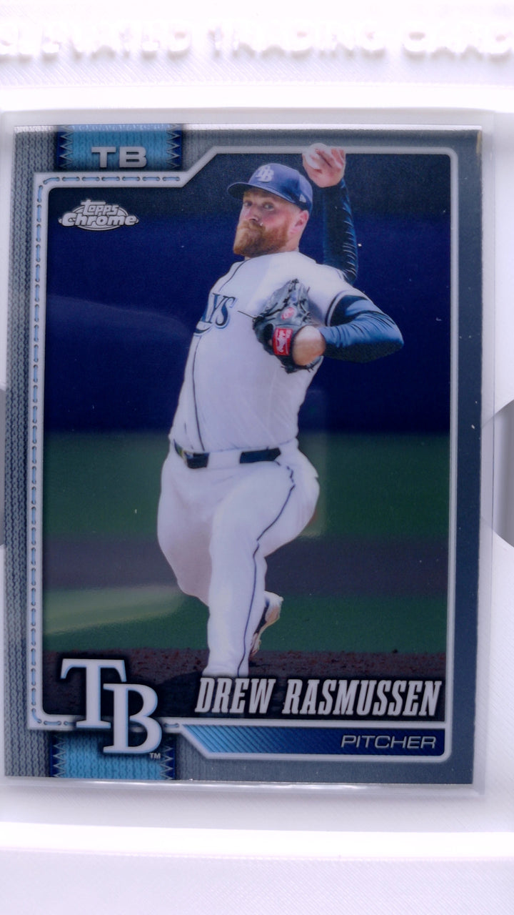 2026 Topps Chrome Baseball Drew Rasmussen #57 — Front