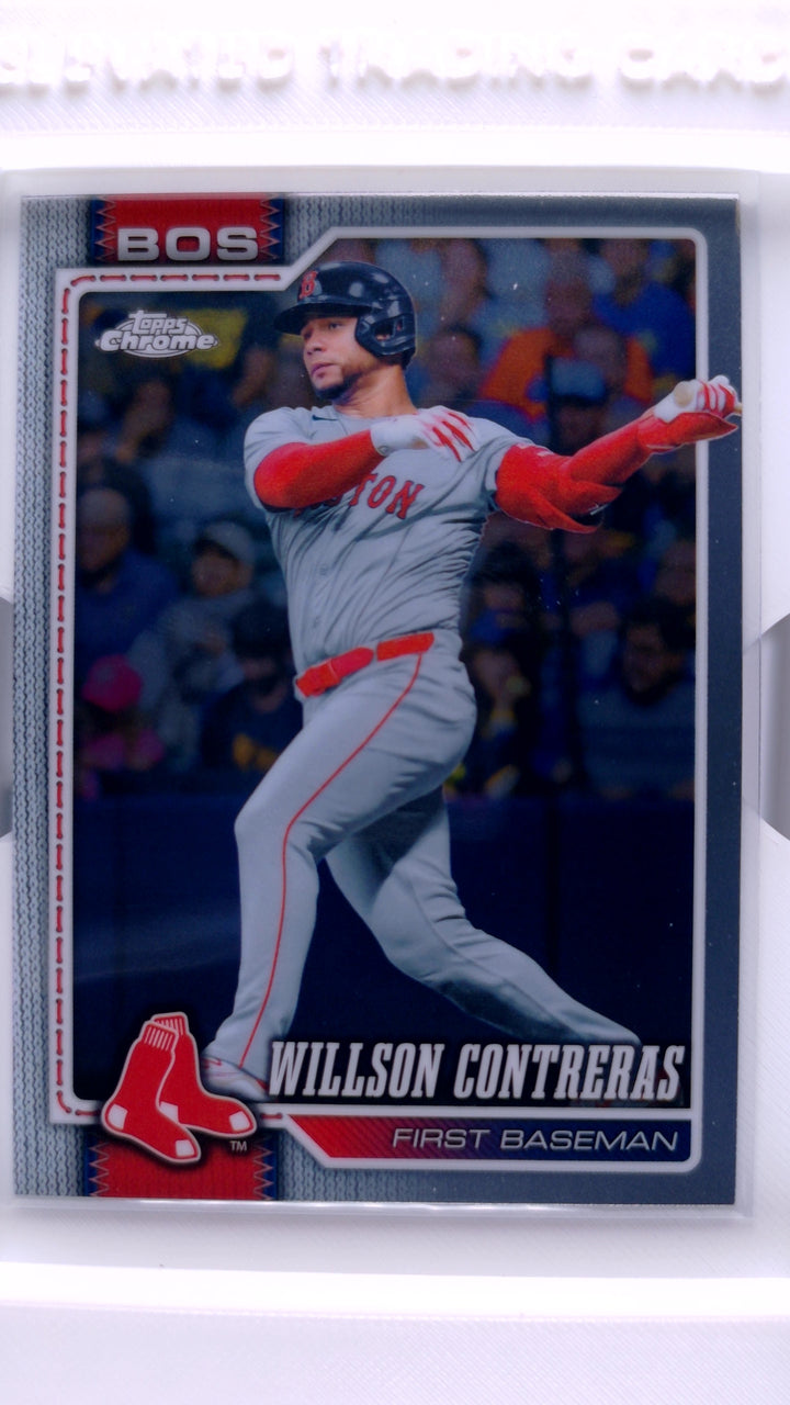 2026 Topps Chrome Baseball Willson Contreras #280 — Front
