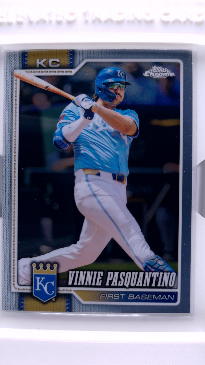 2026 Topps Chrome Baseball Vinnie Pasquantino #162 — Front