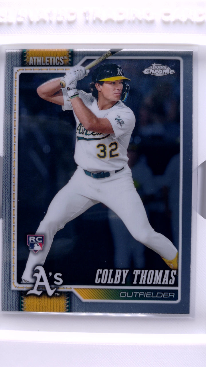 2026 Topps Chrome Baseball Colby Thomas #147 RC — Front