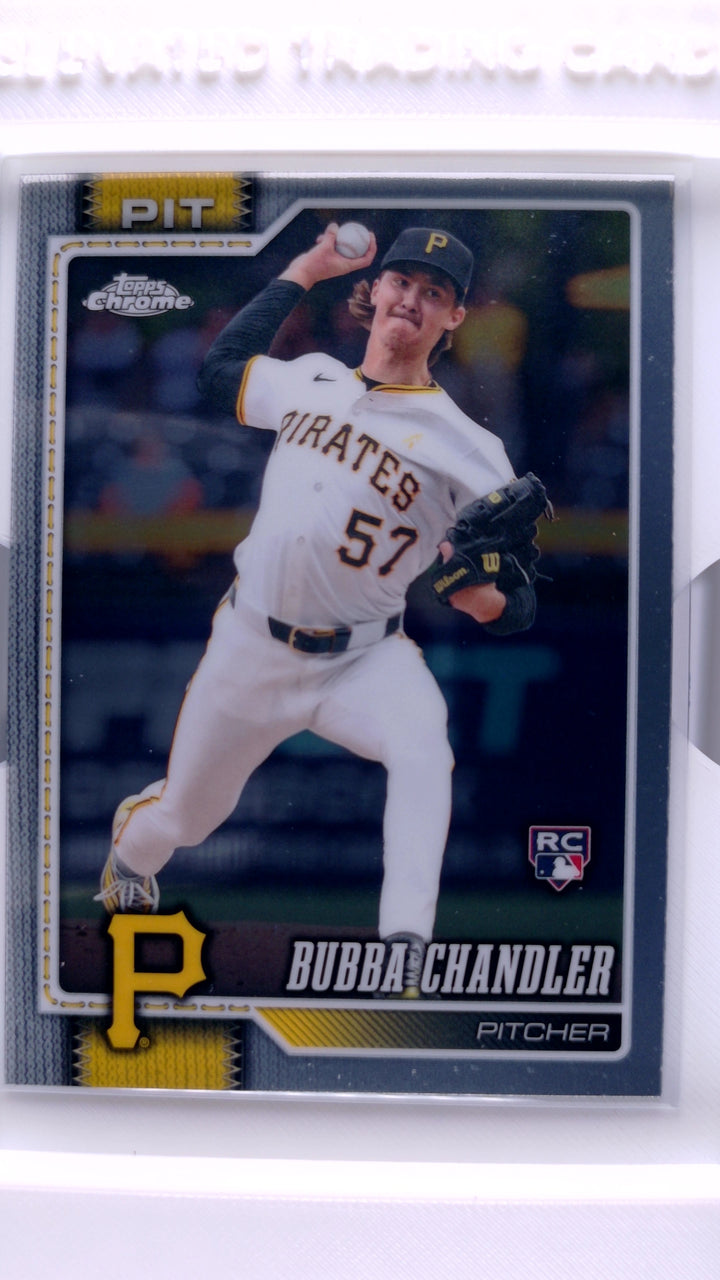 2026 Topps Chrome Baseball Bubba Chandler #93 RC — Front