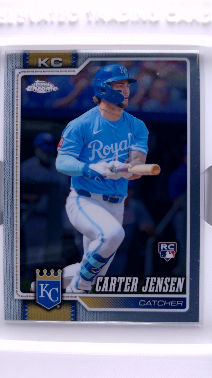 2026 Topps Chrome Baseball Carter Jensen #39 RC — Front