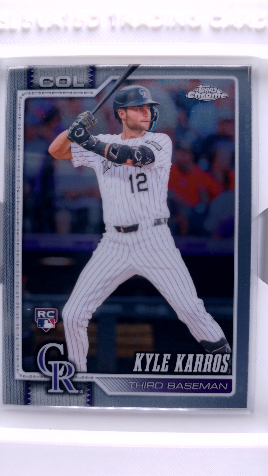 #13 Kyle Karros Rookie - front