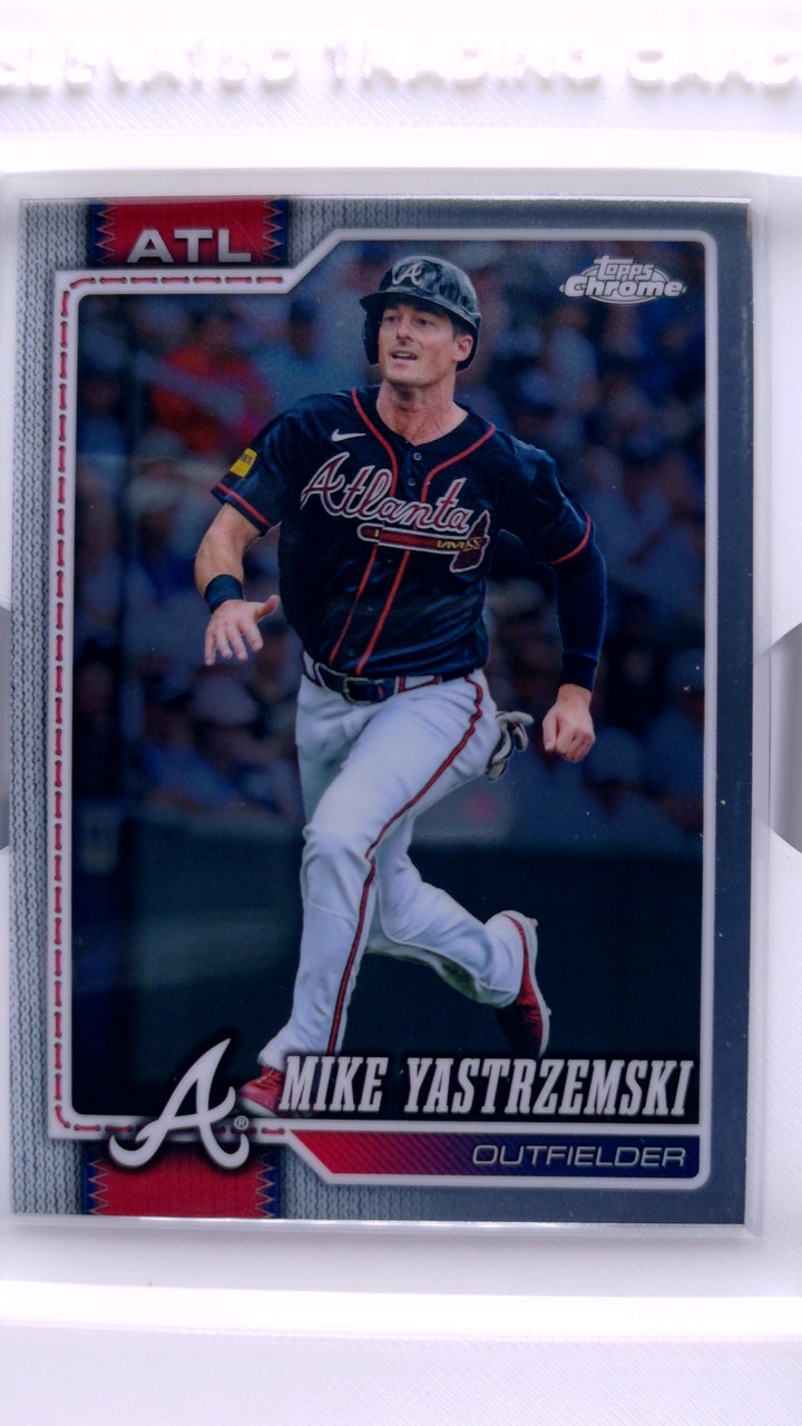 2026 Topps Chrome Baseball Mike Yastrzemski #178 — Front