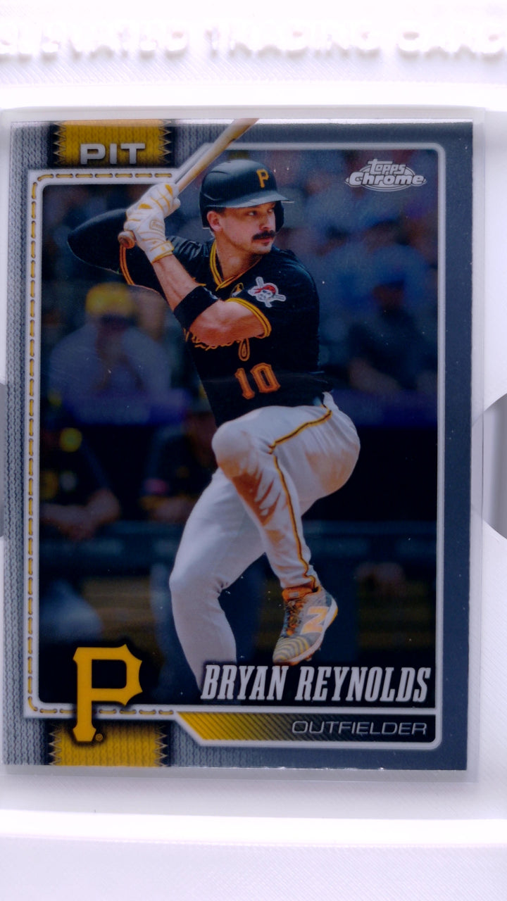 2026 Topps Chrome Baseball Bryan Reynolds #163 — Front