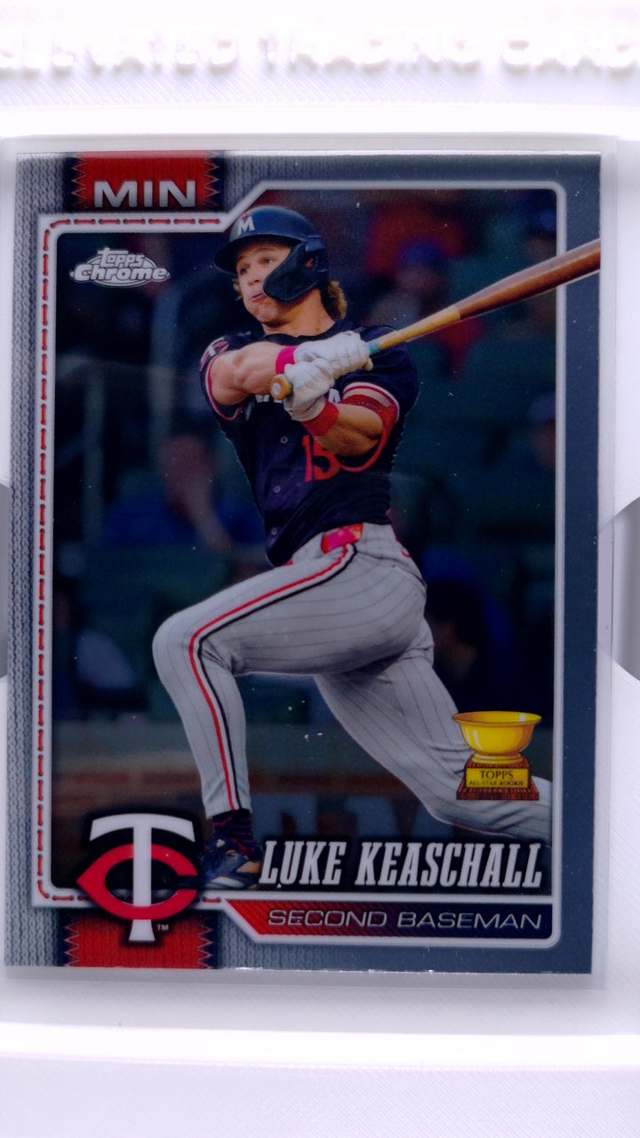 2026 Topps Chrome Baseball Luke Keaschall #220 — Front