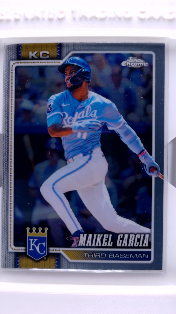 2026 Topps Chrome Baseball Maikel Garcia #84 — Front