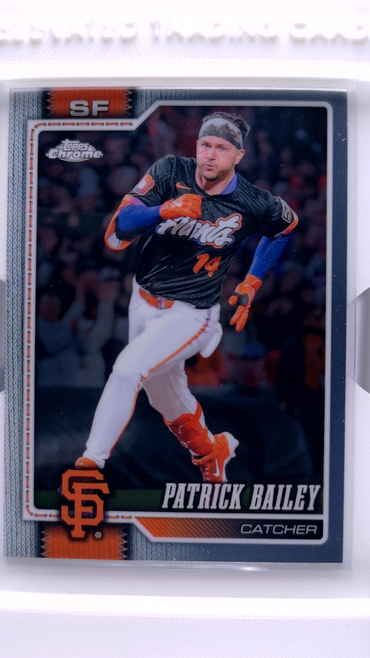 2026 Topps Chrome Baseball Patrick Bailey #197 — Front