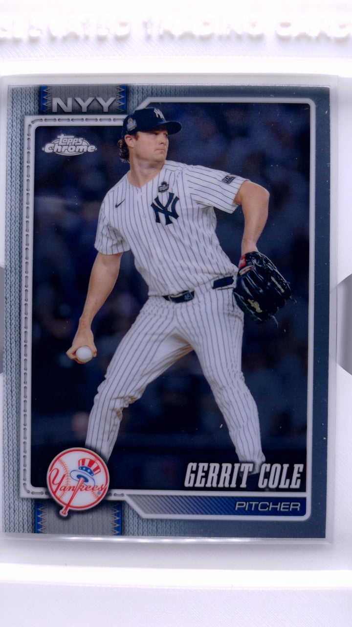 2026 Topps Chrome Baseball Gerrit Cole #191 — Front