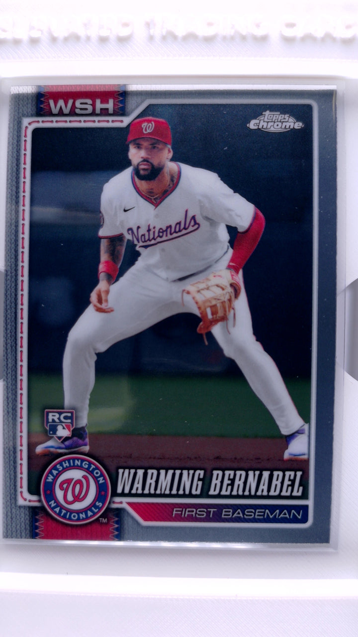 2026 Topps Chrome Baseball Warming Bernabel #247 RC — Front