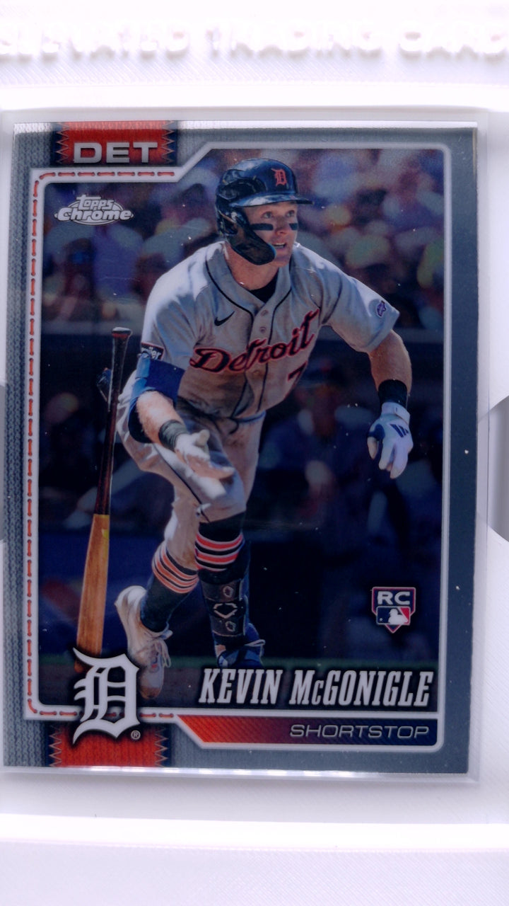 2026 Topps Chrome Baseball Kevin McGonigle #16 RC — Front
