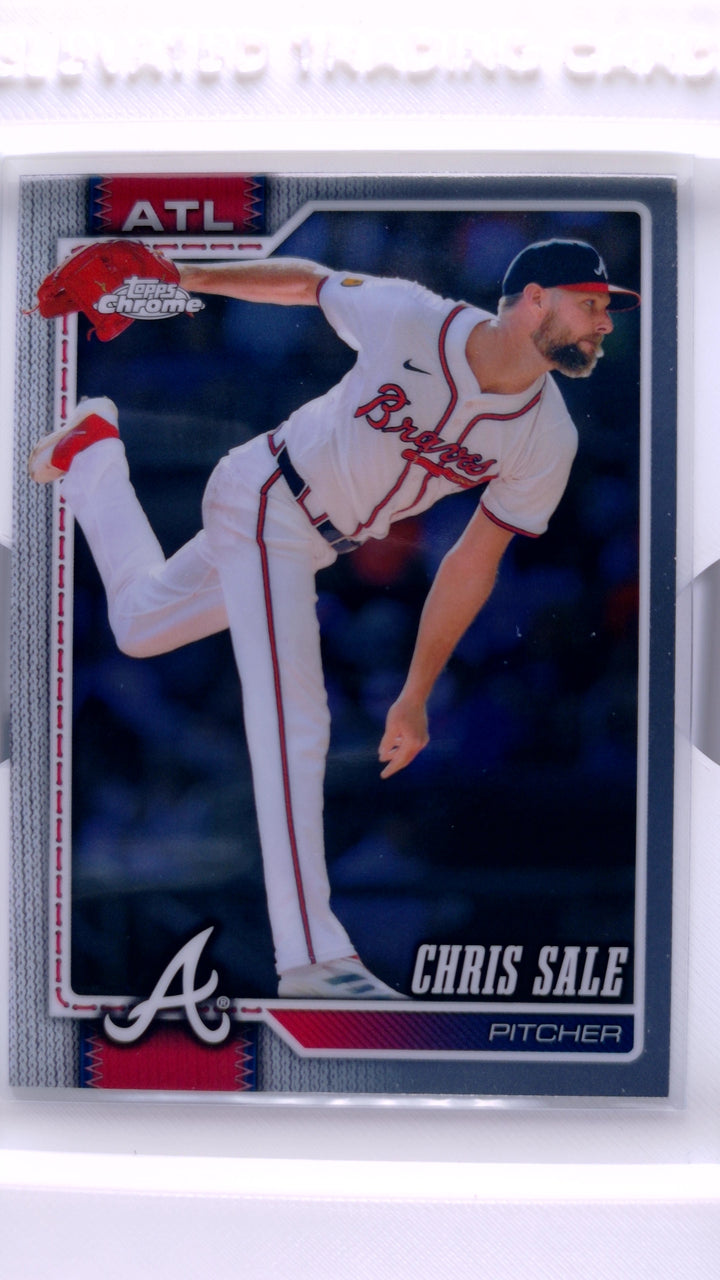 2026 Topps Chrome Baseball Chris Sale #296 — Front
