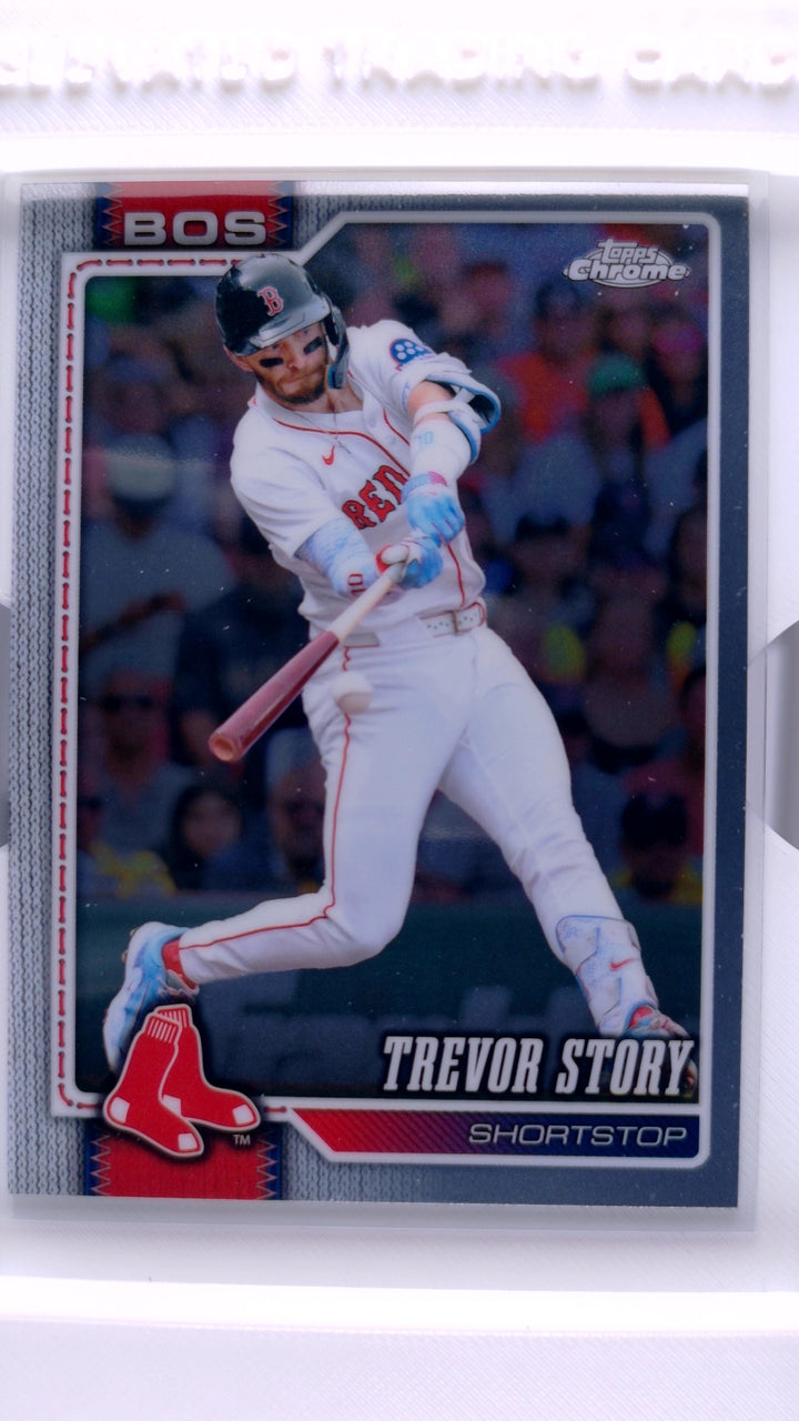 2026 Topps Chrome Baseball Trevor Story #65 — Front