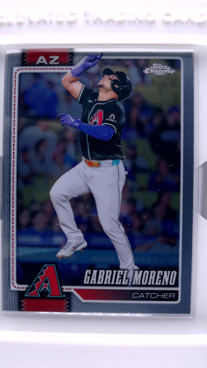 2026 Topps Chrome Baseball Gabriel Moreno #92 — Front