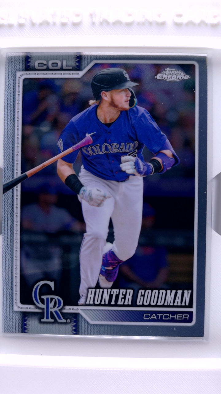 2026 Topps Chrome Baseball Hunter Goodman #207 — Front