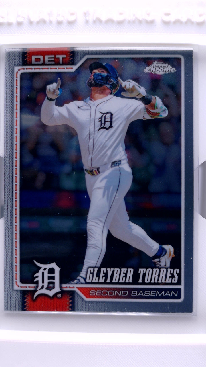 2026 Topps Chrome Baseball Gleyber Torres #35 — Front