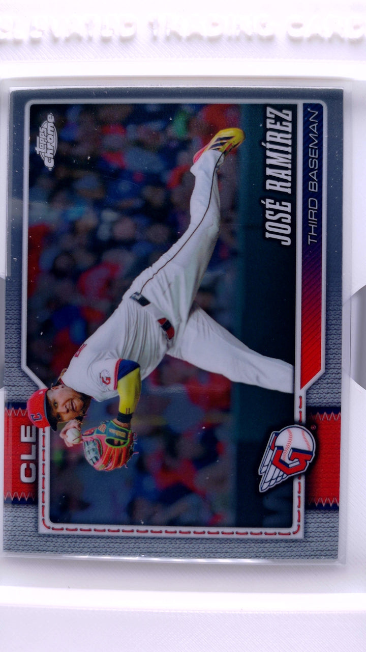 2026 Topps Chrome Baseball José Ramírez #127 — Front