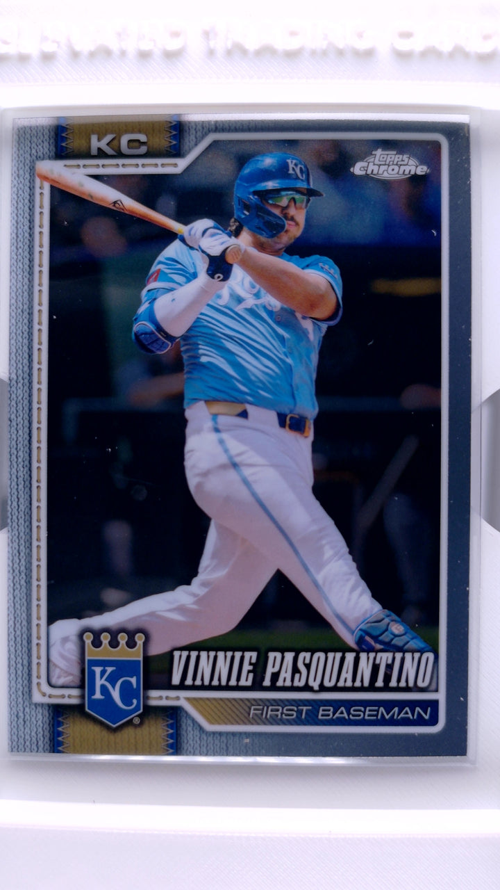 2026 Topps Chrome Baseball Vinnie Pasquantino #162 — Front