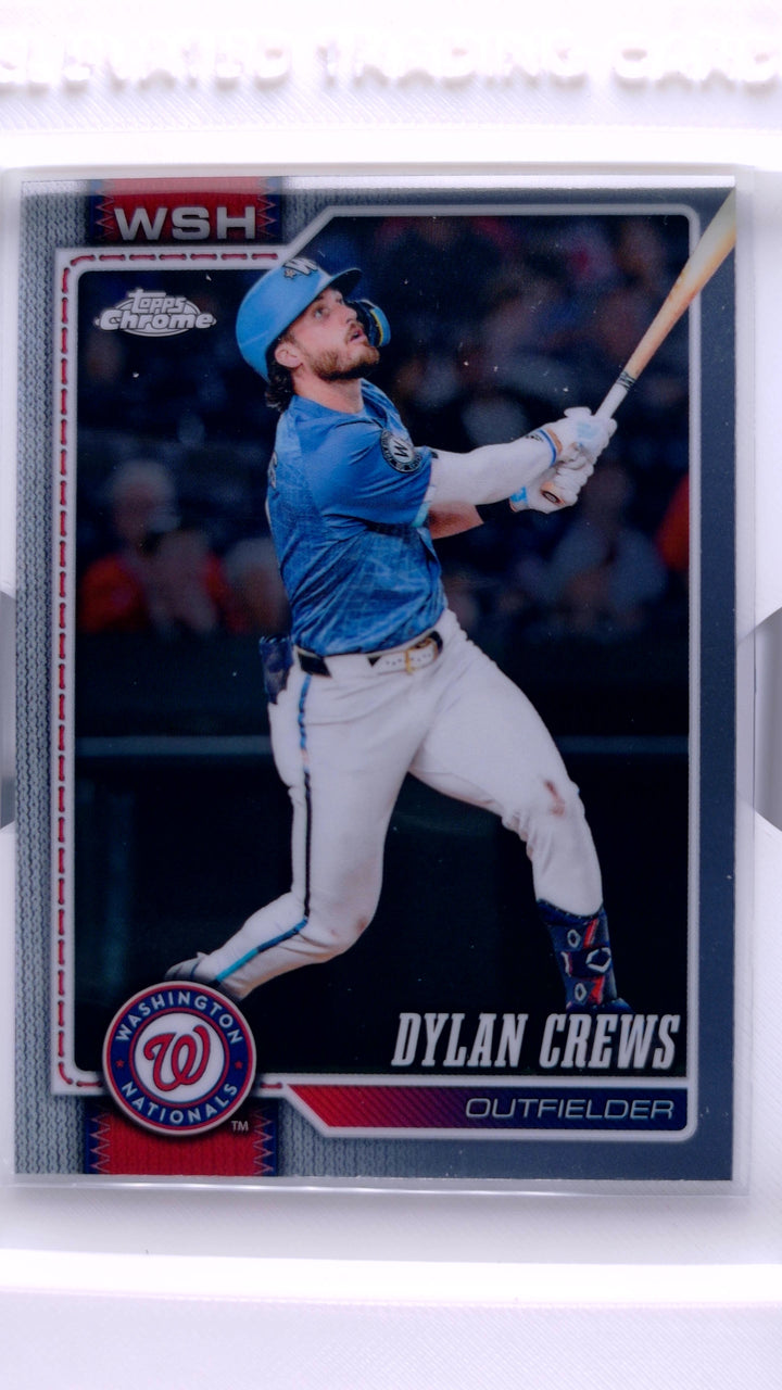 2026 Topps Chrome Baseball Dylan Crews #54 — Front