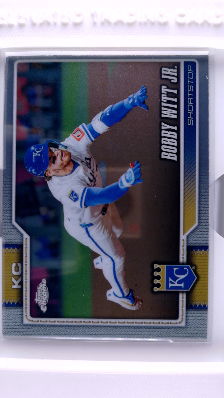 2026 Topps Chrome Baseball Bobby Witt Jr. #12 — Front