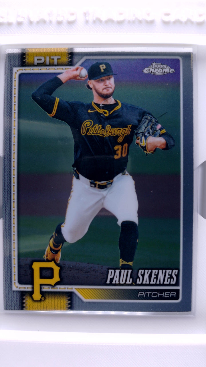 2026 Topps Chrome Baseball Paul Skenes #150 — Front