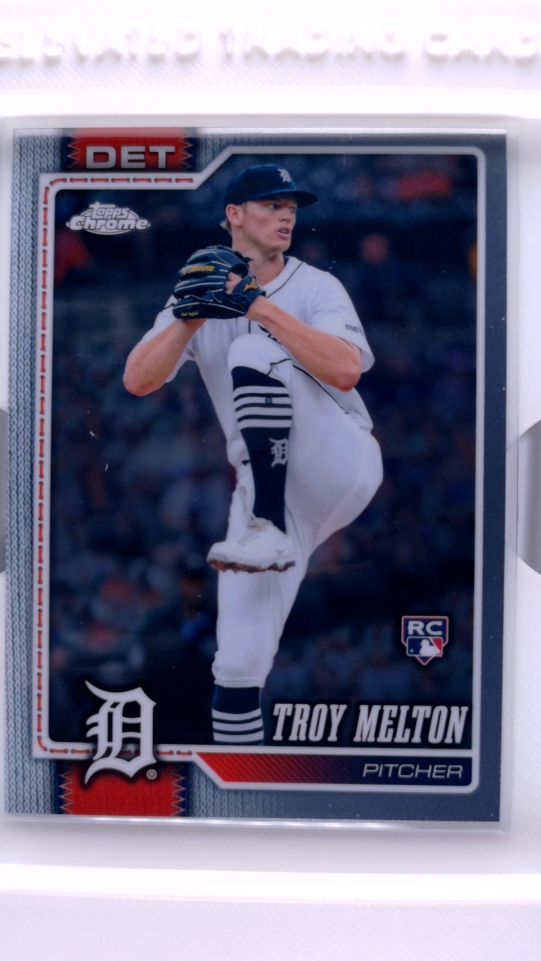 #202 Troy Melton Rookie - front