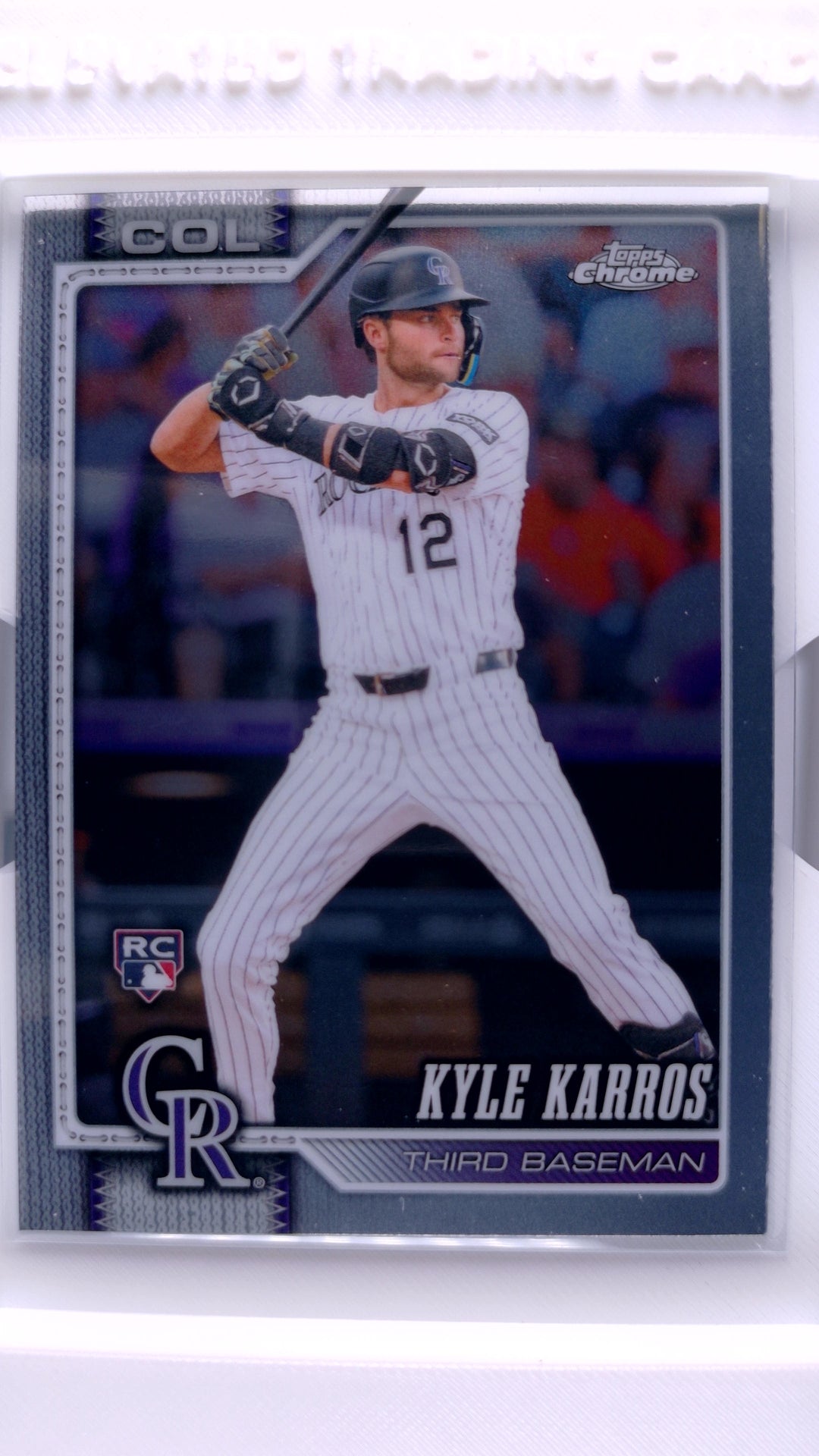 #13 Kyle Karros Rookie - front
