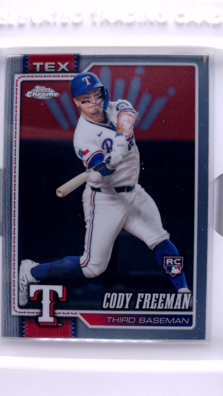 2026 Topps Chrome Baseball Cody Freeman #255 RC — Front