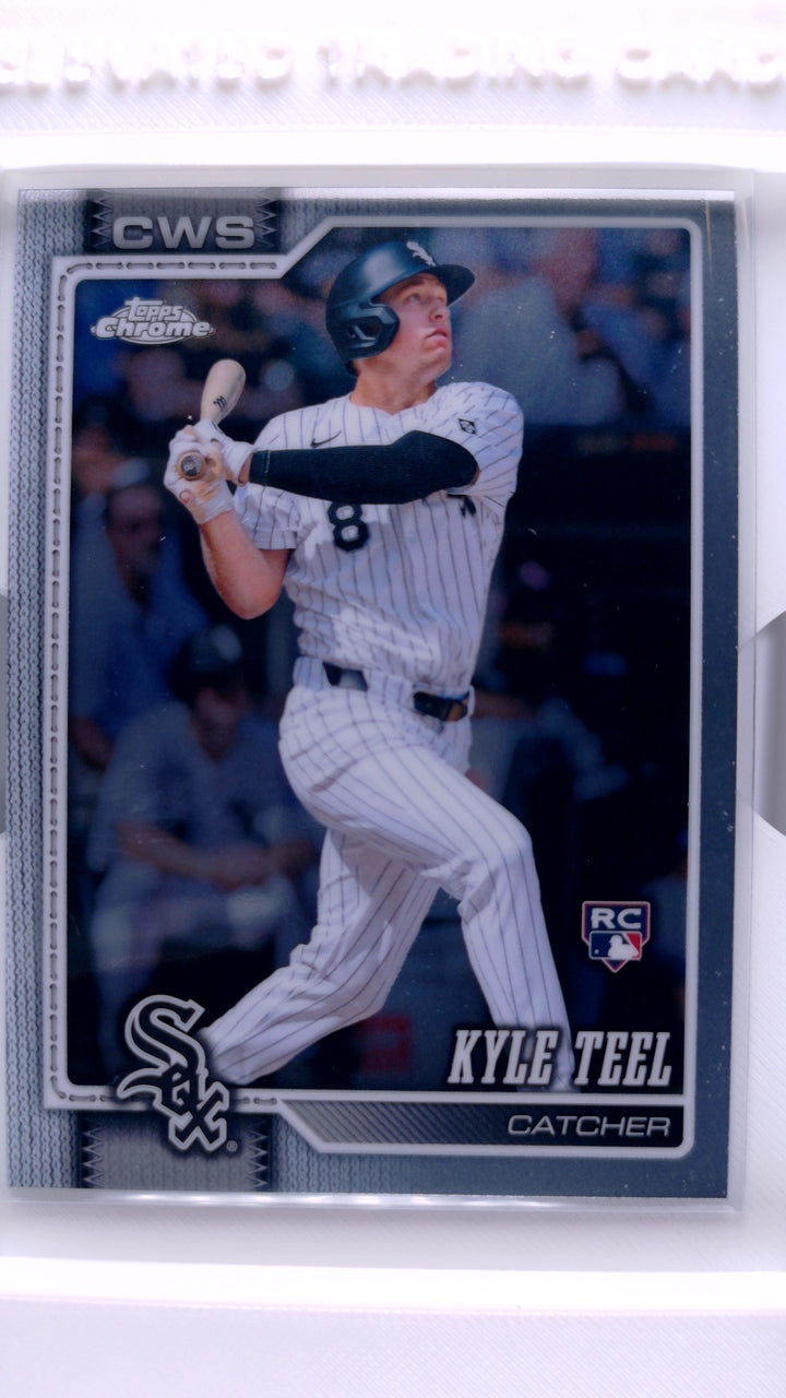 2026 Topps Chrome Baseball Kyle Teel #63 RC — Front