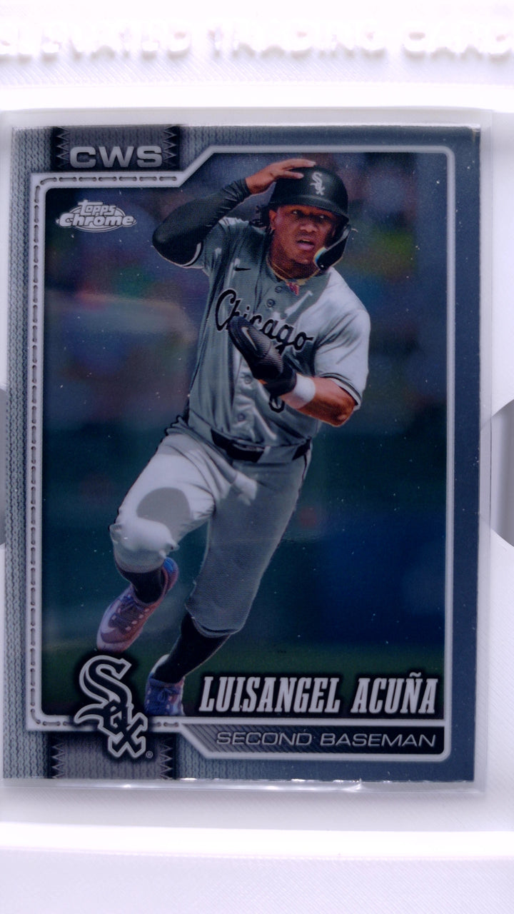 2026 Topps Chrome Baseball Luisangel Acuña #33 — Front