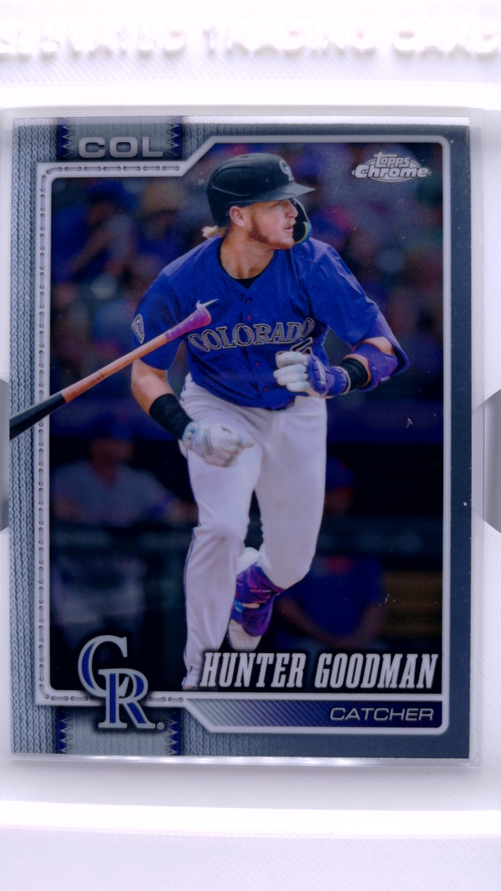 2026 Topps Chrome Baseball Hunter Goodman #207 — Front