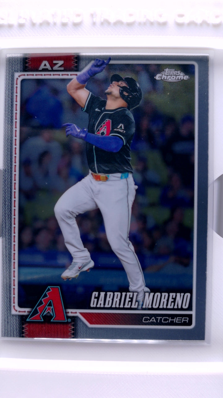 2026 Topps Chrome Baseball Gabriel Moreno #92 — Front