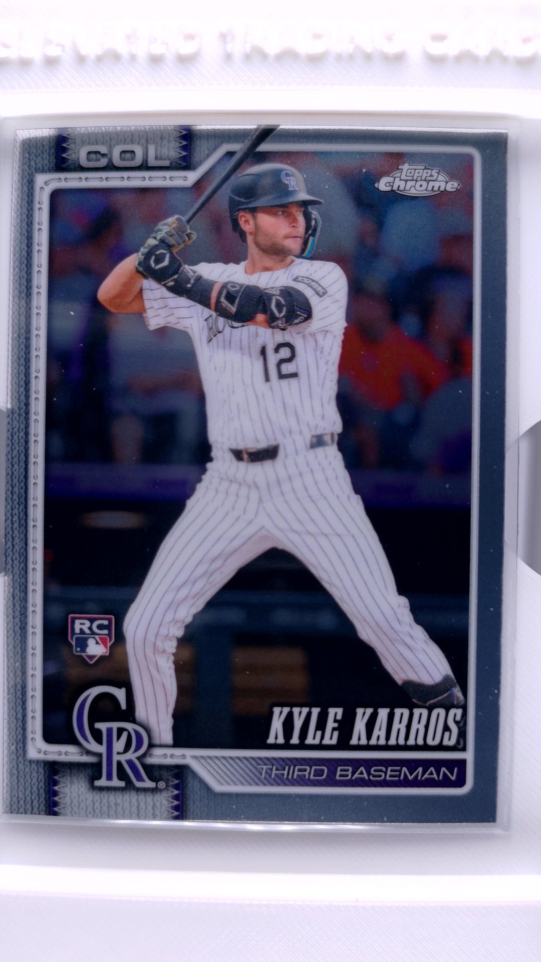 #13 Kyle Karros Rookie - front