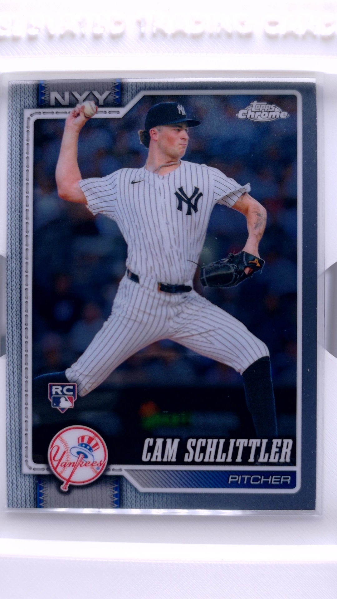 #262 Cam Schlittler Rookie - front